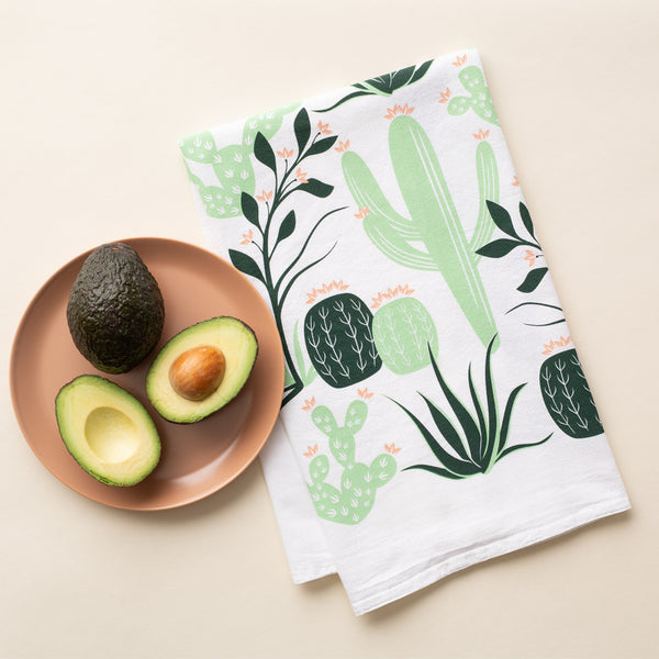 Cactus Decor Designer Dish Towel Tea Towel Decorative Towel 