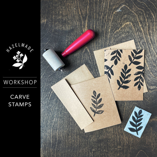 Nov. 19th: Carve Stamps and Print Your Own Greeting Cards