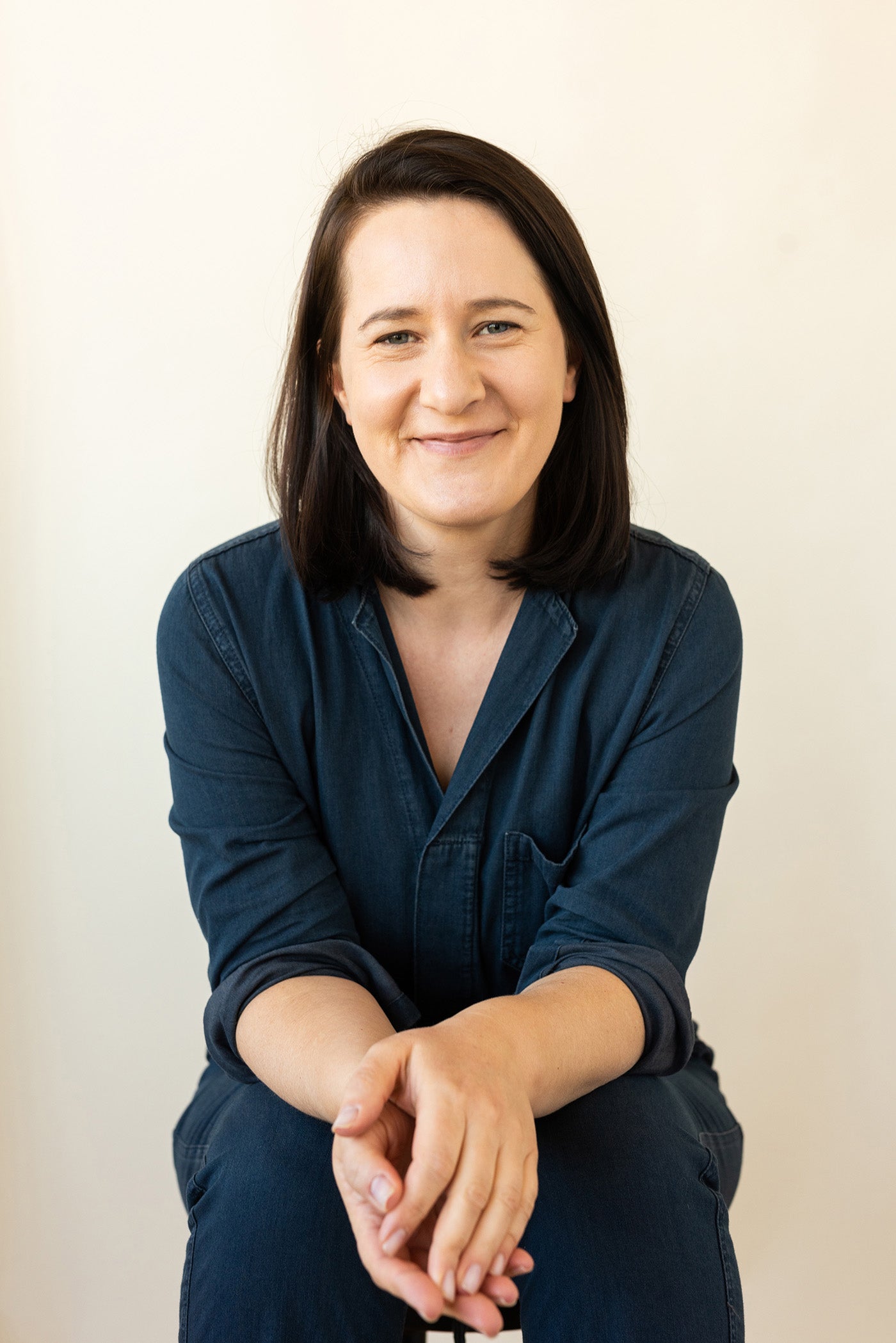 Portrait of Susan Hazel Rich, founder and artist behind Hazelmade