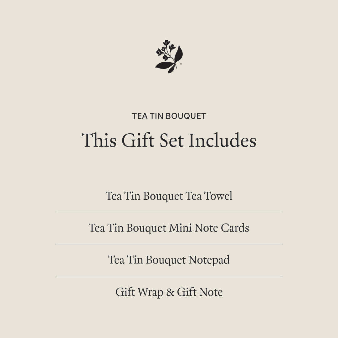 Tea Tin Bouquet Gift Set
