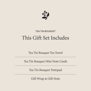 Tea Tin Bouquet Gift Set