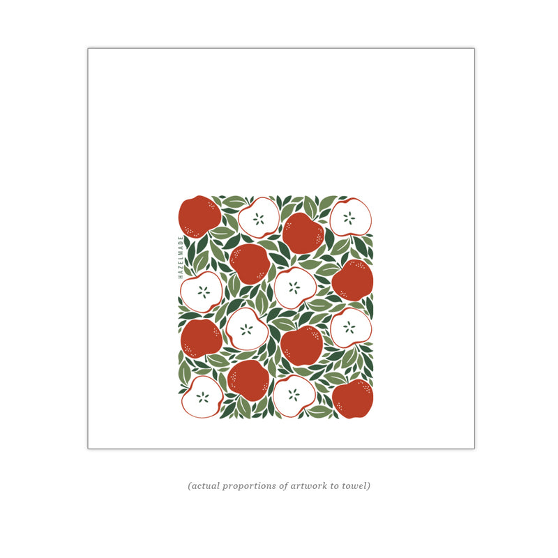 Apples Tea Towel