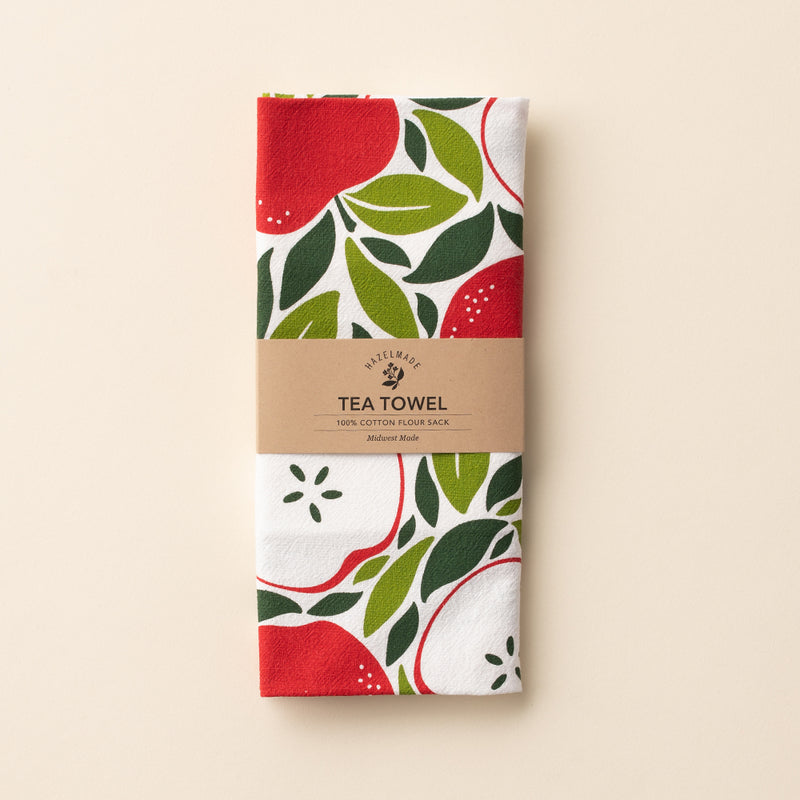 Apples Tea Towel