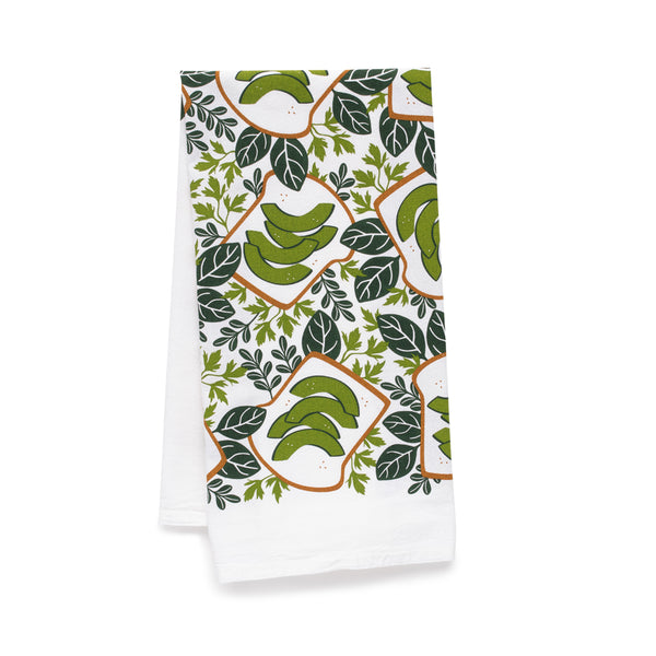 Avocado Toast Tea Towel