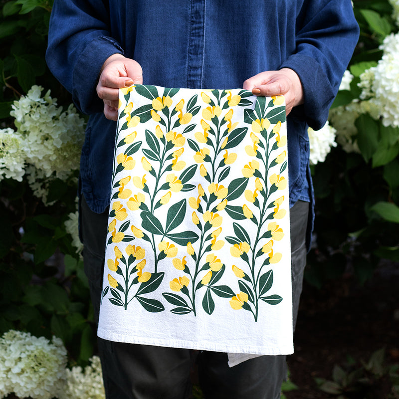 Sundrops Tea Towel