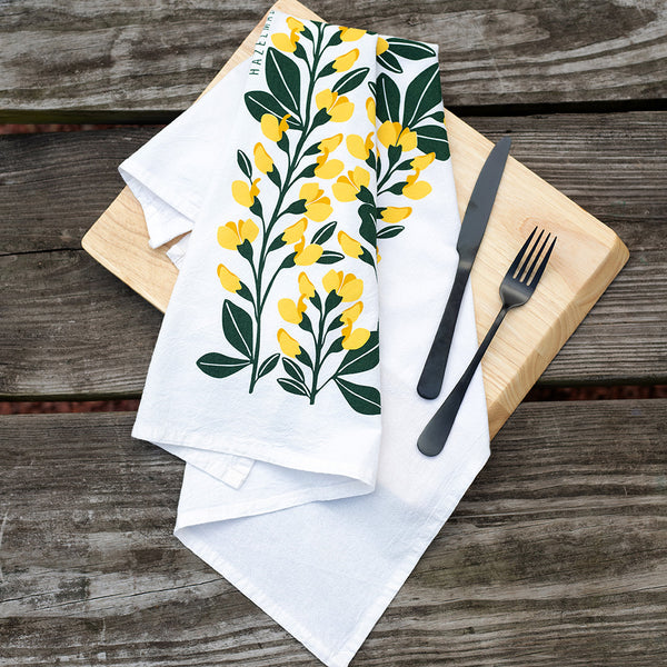 Sundrops Tea Towel