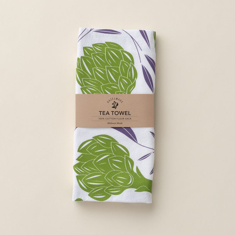 Artichokes + Olives Tea Towel