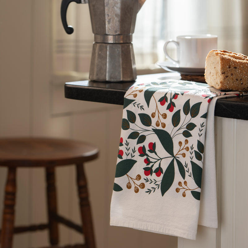 Winterberry Tea Towel