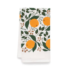 Winter Citrus Tea Towel