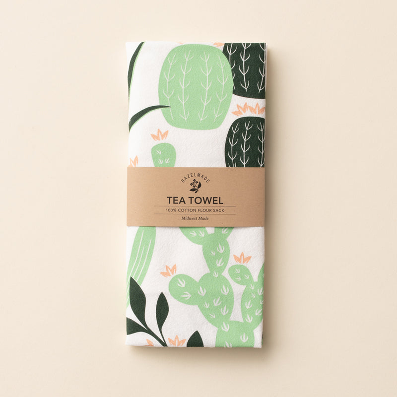 Cactus Tea Towel