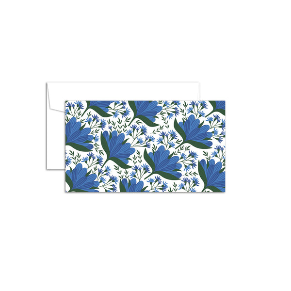 Blue Gentian Mini Note Set