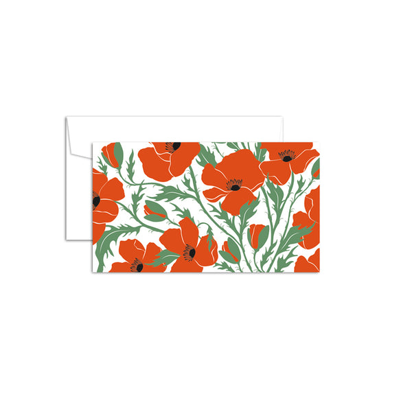 Poppies Mini Note Set