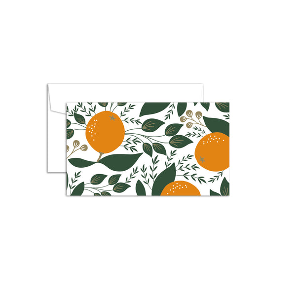 Winter Citrus Mini Note Set