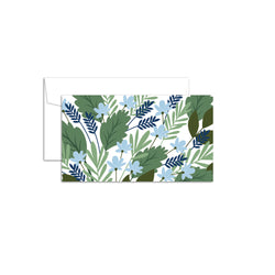 Blue Bouquet Mini Note Set