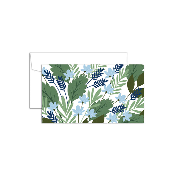 Blue Bouquet Mini Note Set