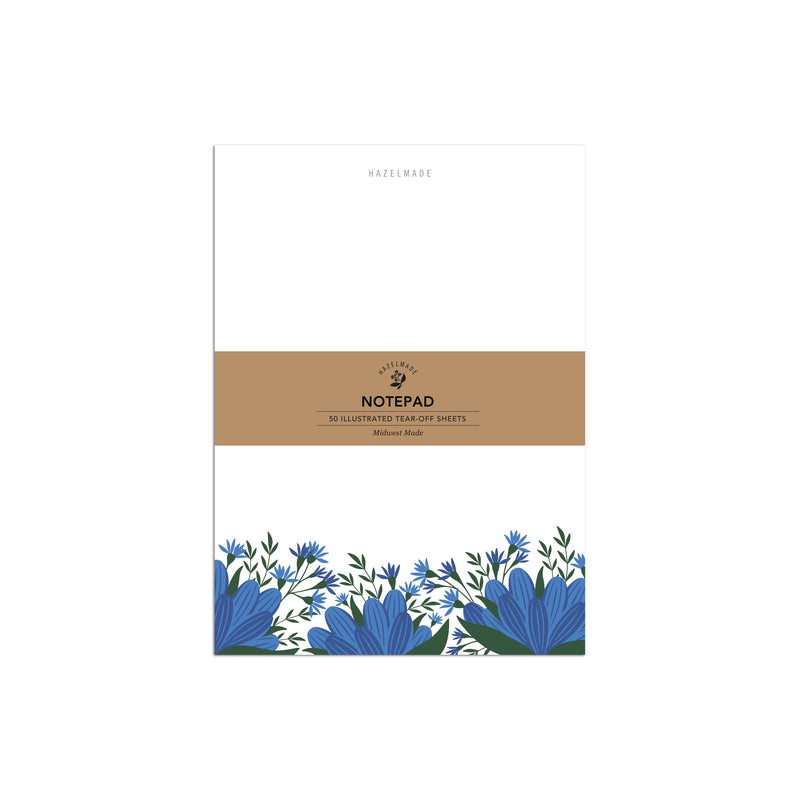 Blue Gentian Small Notepad