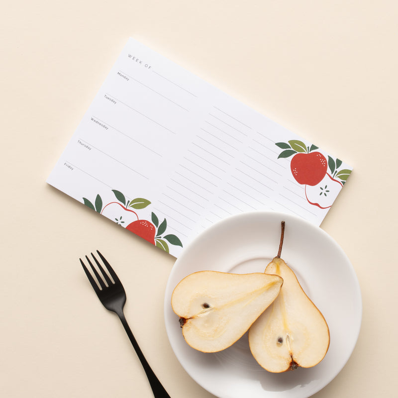 Apples Large Notepad (Market and Task List)