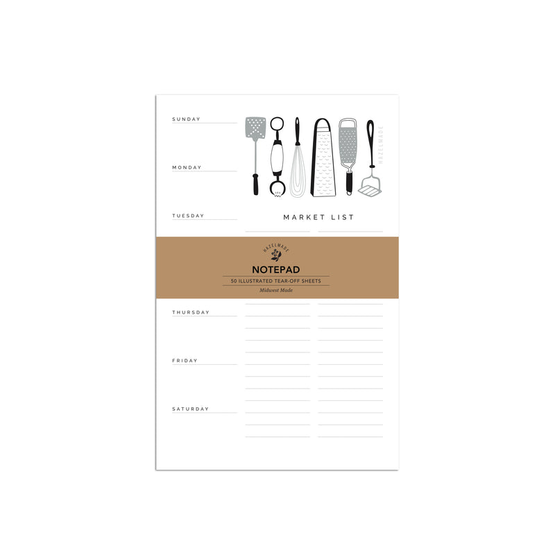 Meal Planner Large Notepad