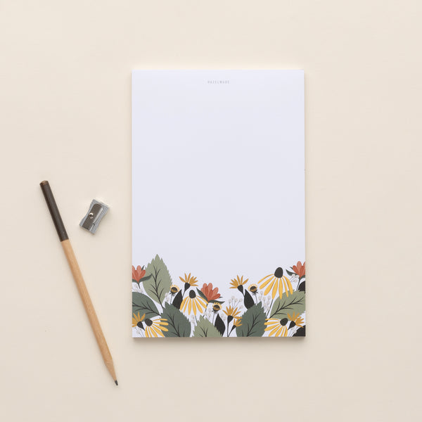 Fall Florals Large Notepad