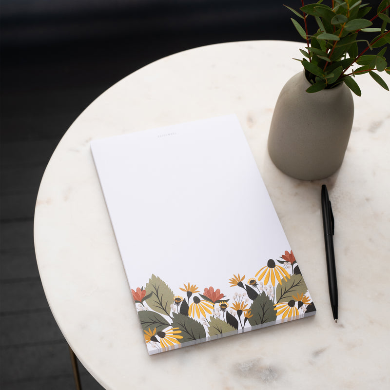 Fall Florals Large Notepad