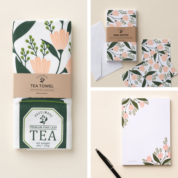 Tea Tin Bouquet Gift Set