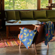 Clover Fields Woven Cotton Blanket