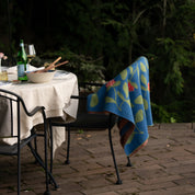 Clover Fields Woven Cotton Blanket