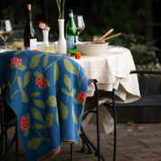 Clover Fields Woven Cotton Blanket