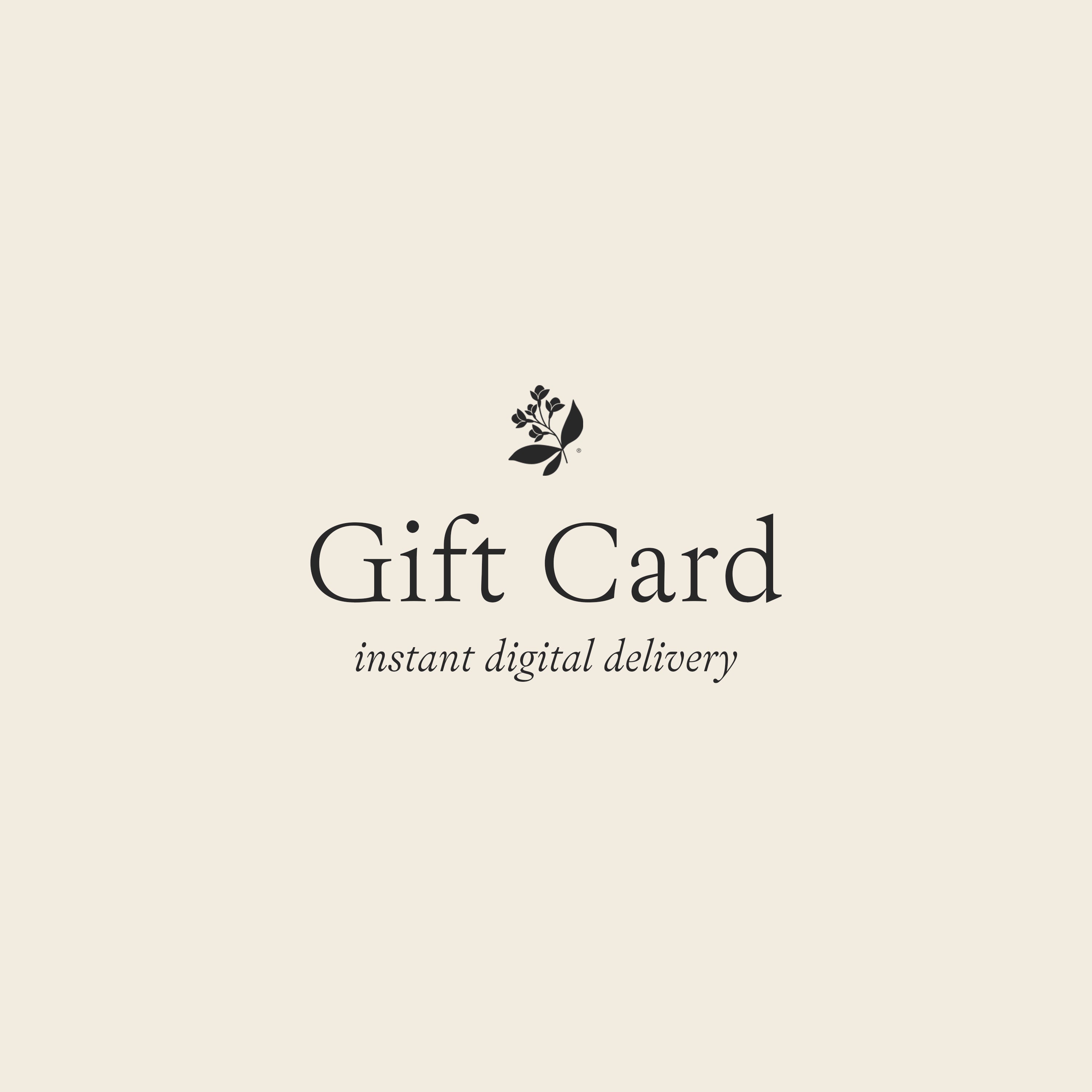 Digital Gift Card
