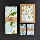 Blue Bouquet Gift Set
