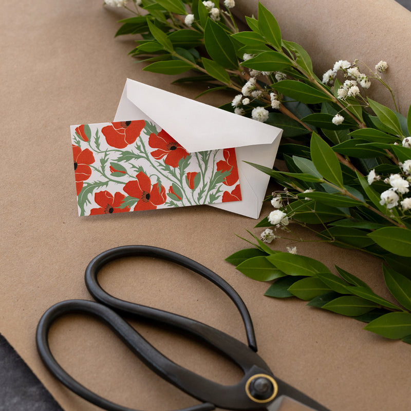 Poppies Mini Note Set