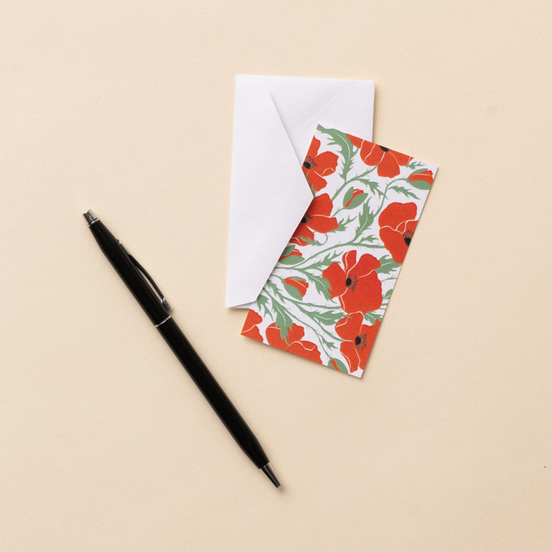 Poppies Mini Note Set