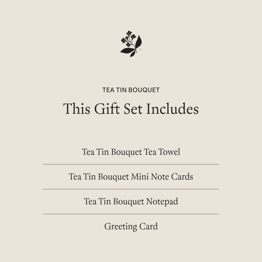 Tea Tin Bouquet Gift Set