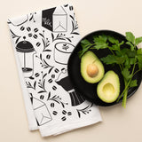Coffee + Milk Tea Towel