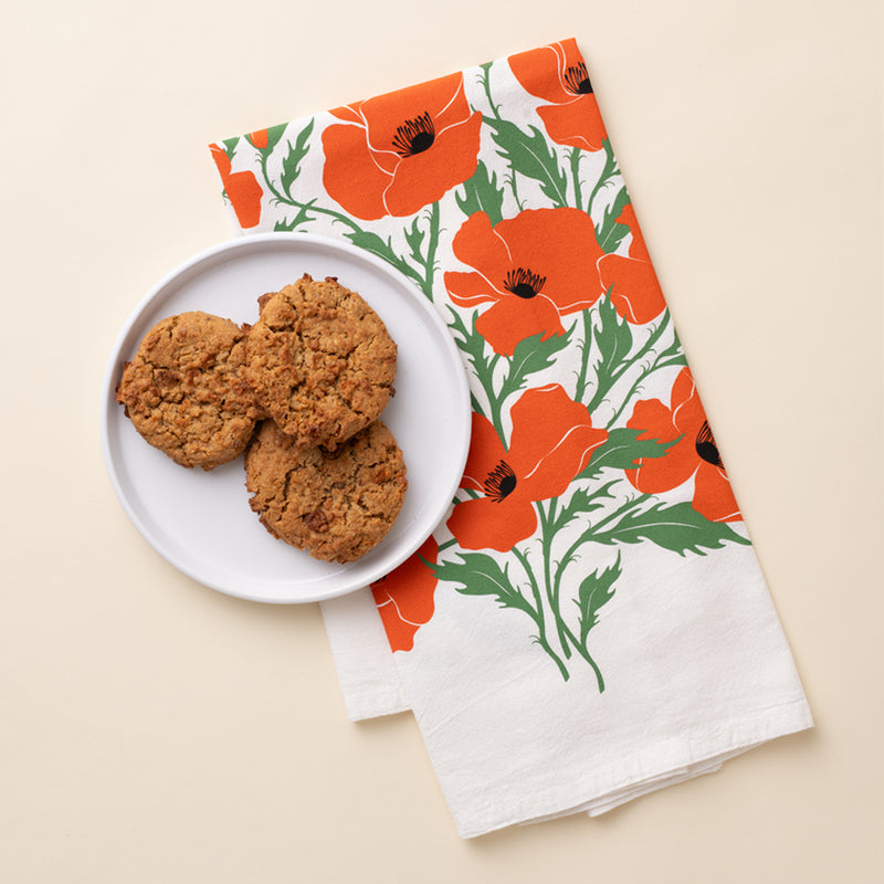 Poppies Tea Towel
