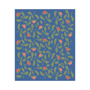 Clover Fields Woven Cotton Blanket