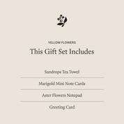 Yellow Flowers Gift Set
