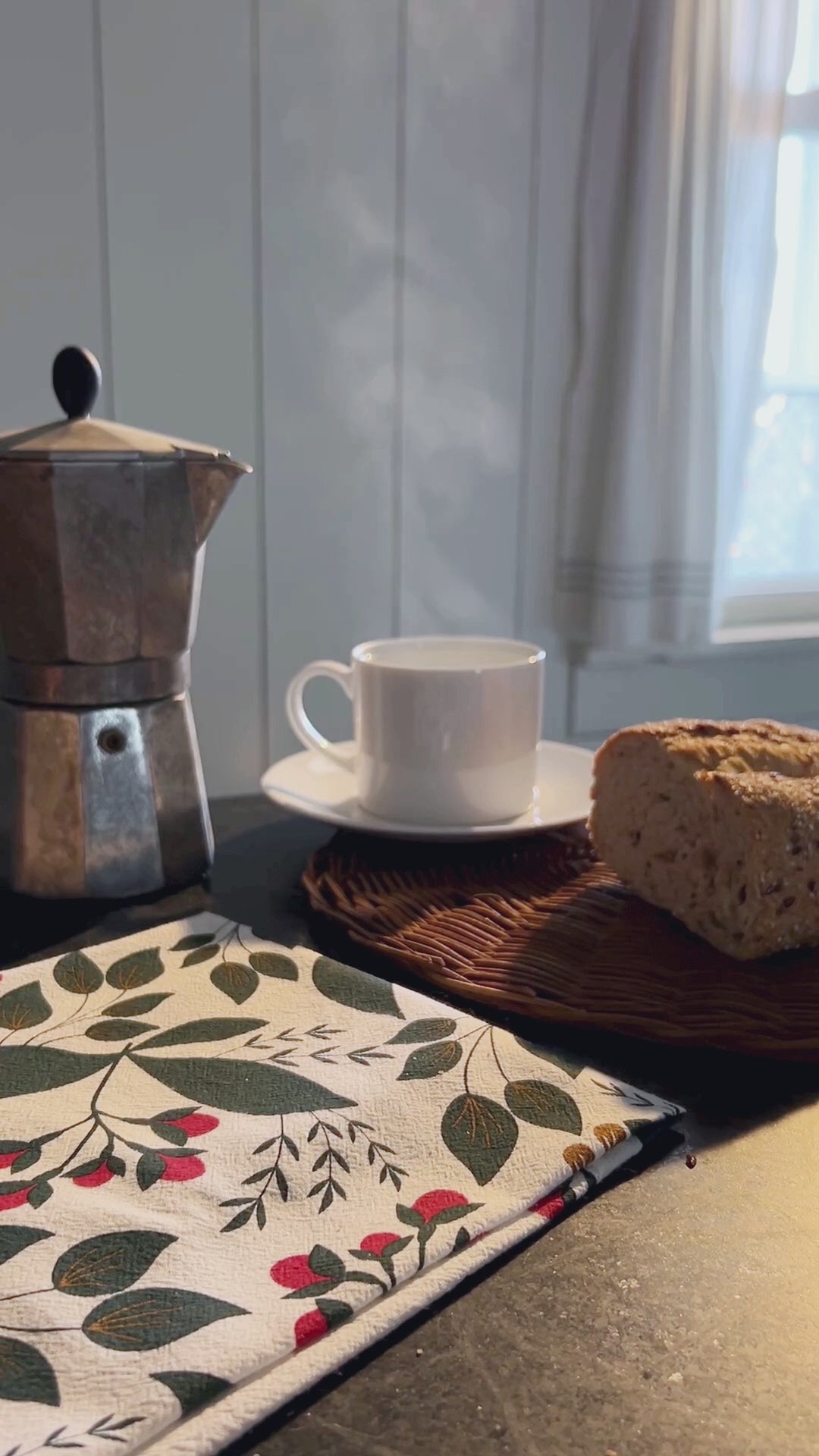 Winterberry Tea Towel