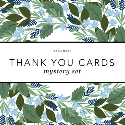 Mystery Thank You Cards (Set of 12)