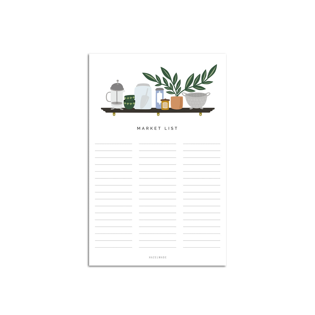 grocery list  Notepad – The Essential Market